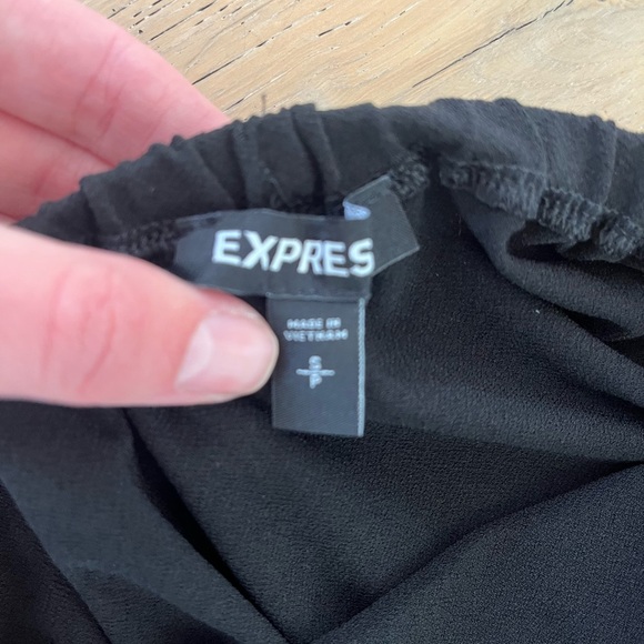 Express black jumpsuit romper size small - Picture 7 of 8